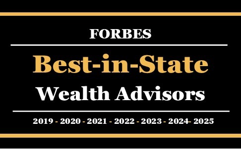 Brad Hudson has been named Forbes "Best-in-State Wealth Advisors" for North Carolina 2019-2025