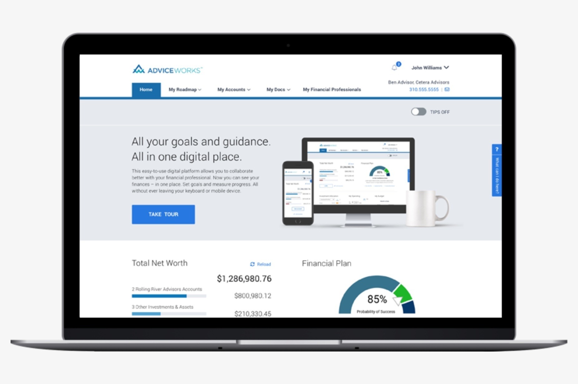 Leveraging AdviceWorks to Visualize Your Financial Goals