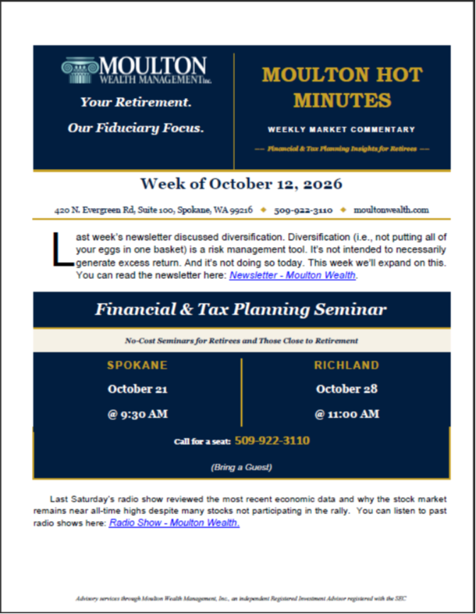 2026-10-12 Good News and New Risks - Weekly Newsletter