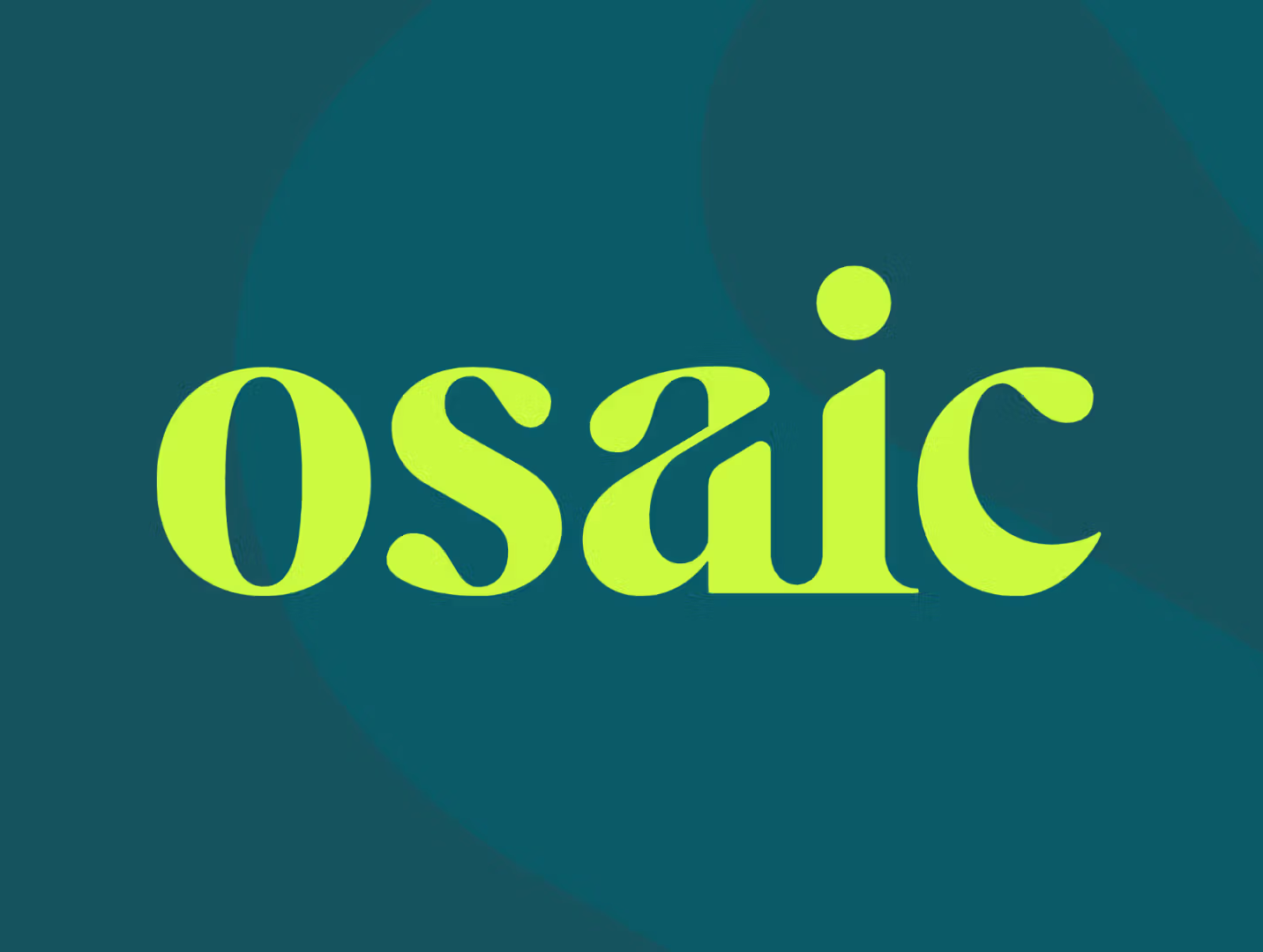 Our Partnership with osaic