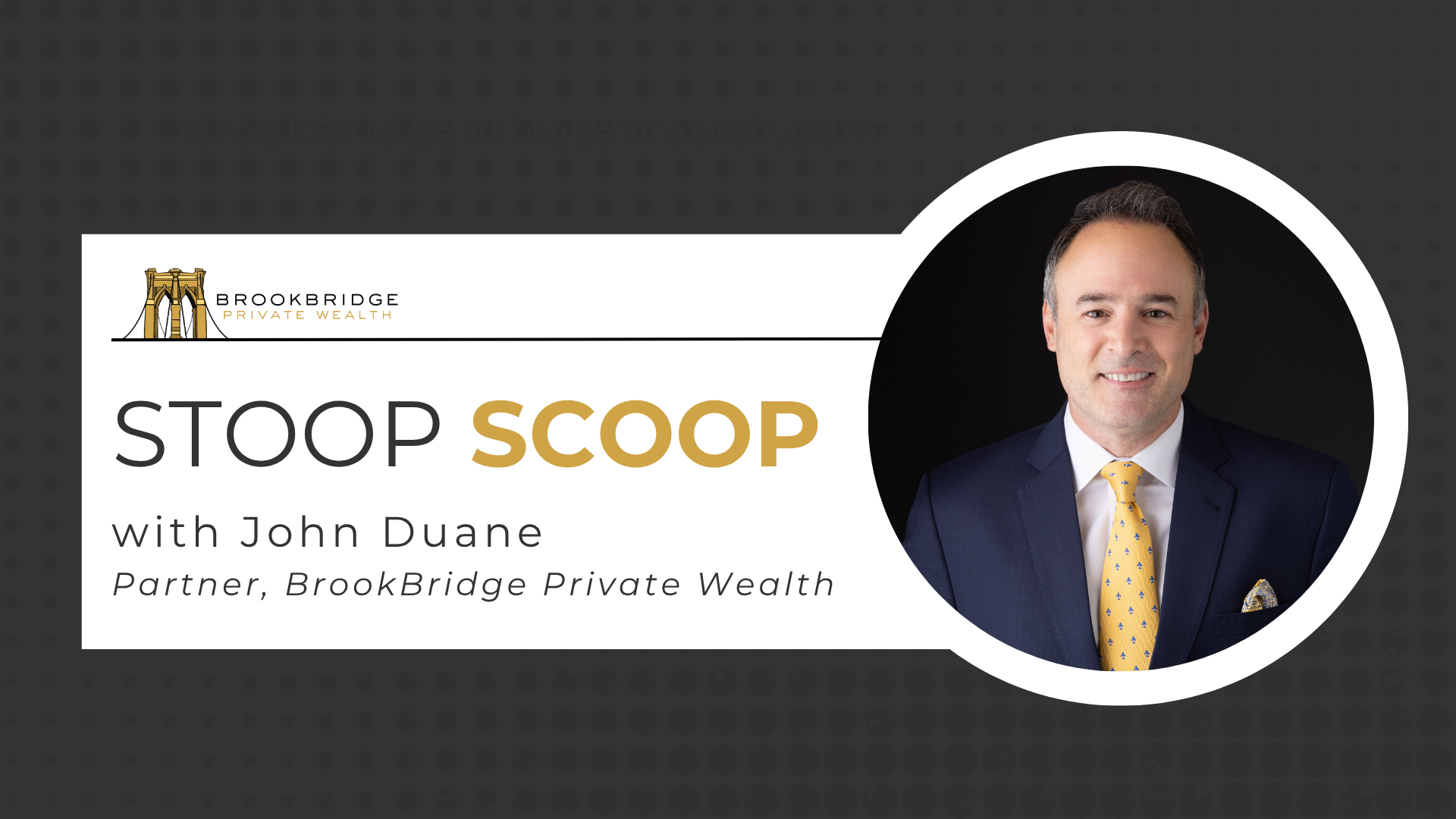 Welcome to Stoop Scoop! 