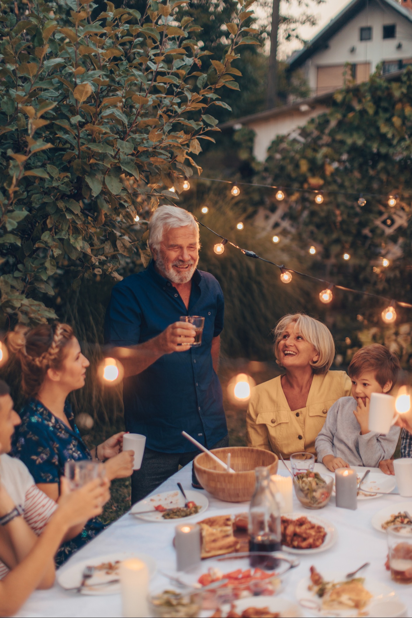 Three Generations of Father and Sons At Pool