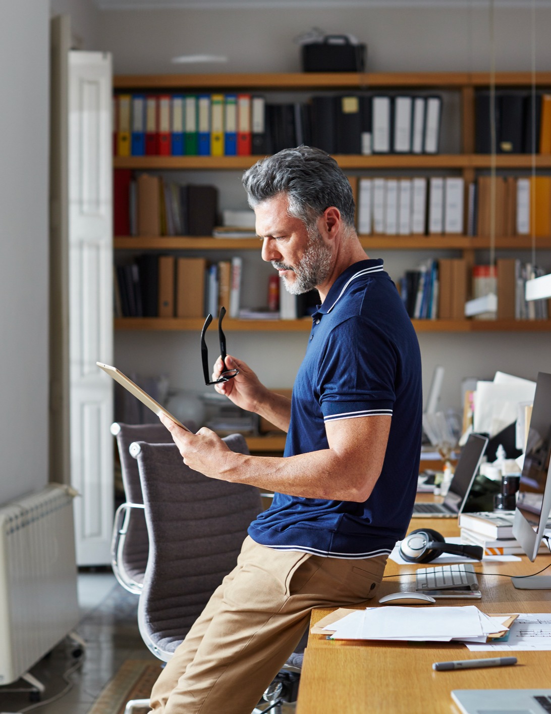 man-reading