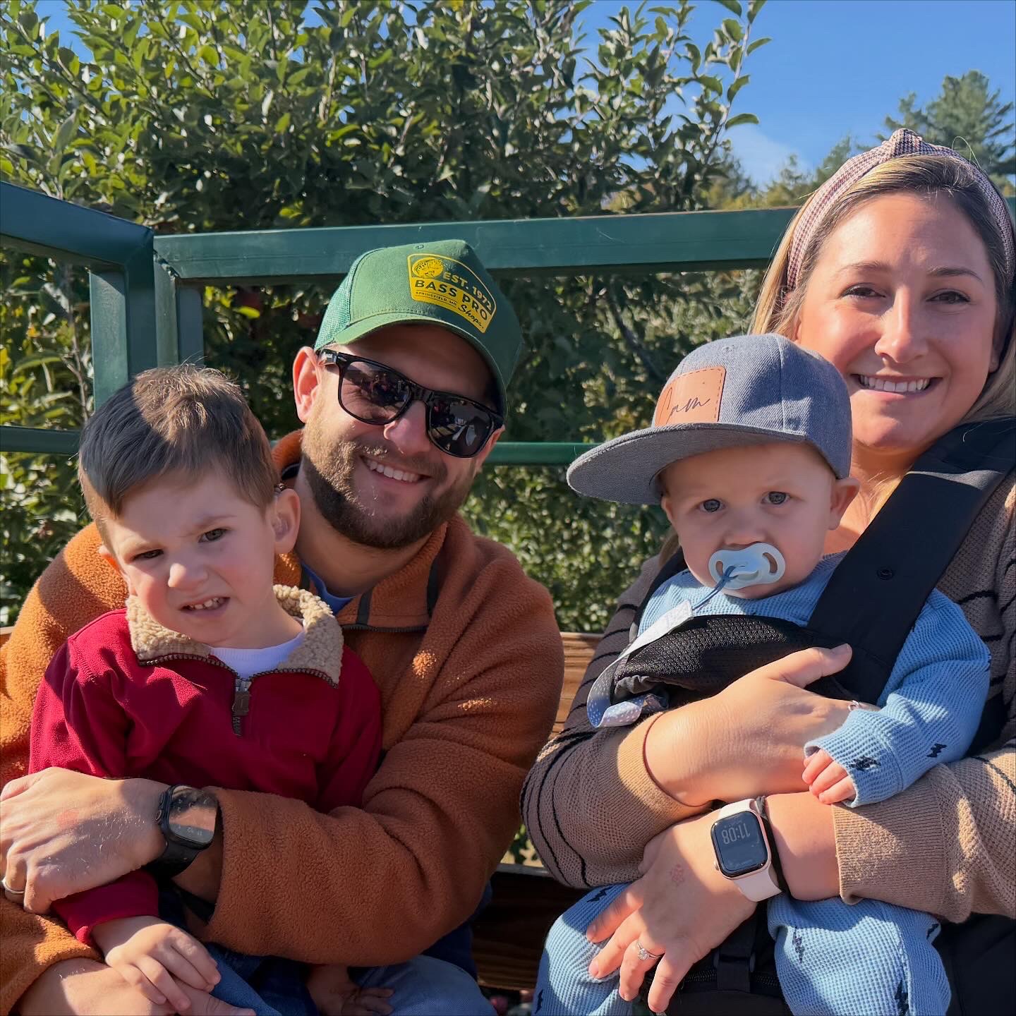 Jed Liebert family on mountain