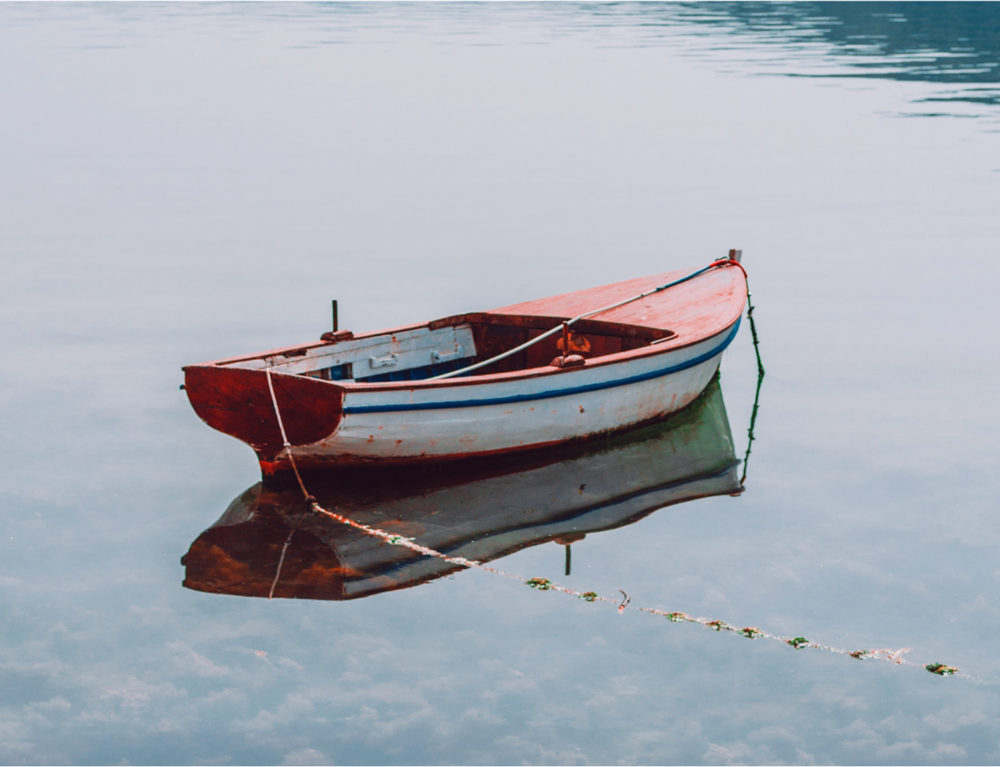 Canoe-on-lake