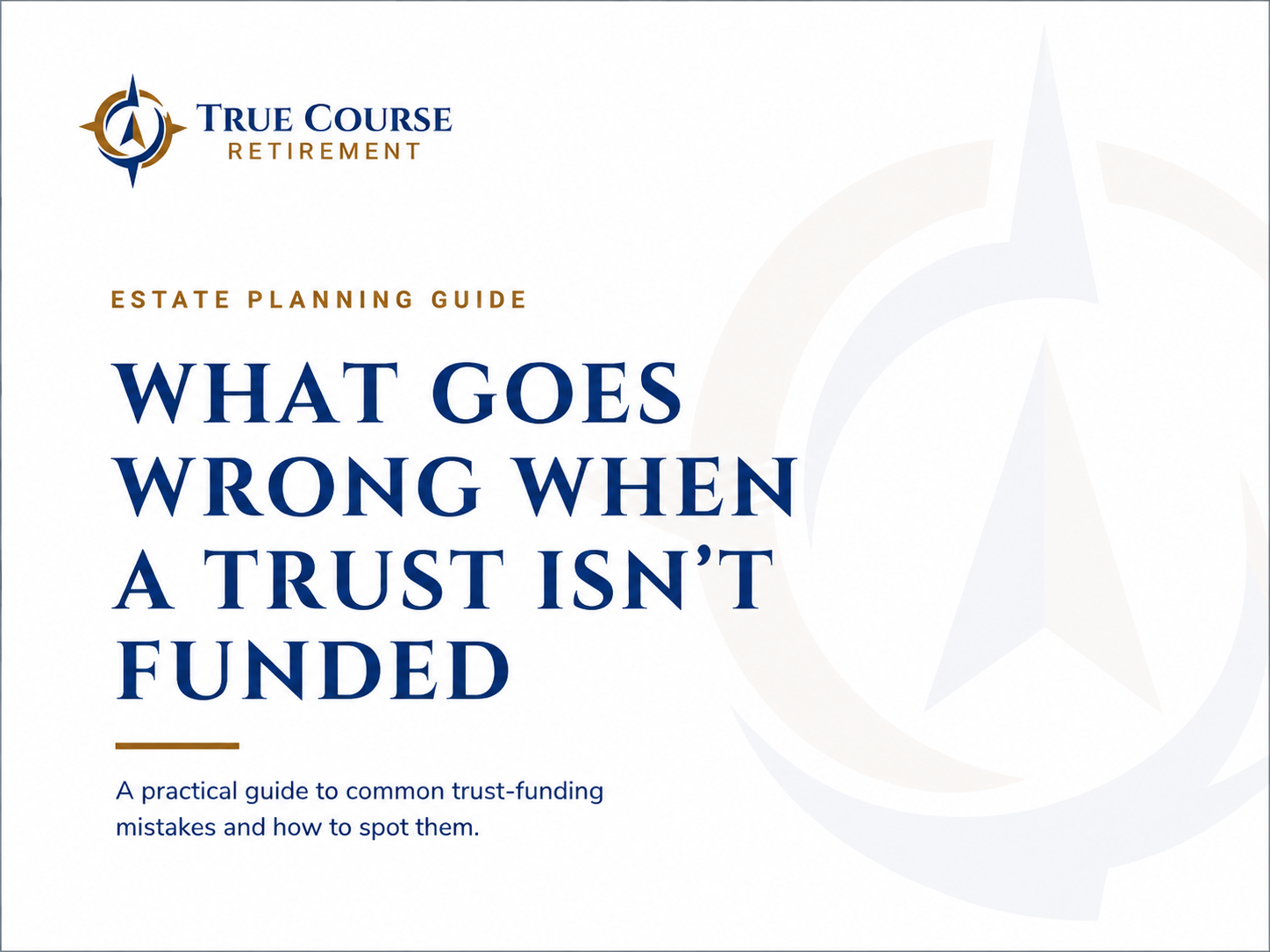 five trust-funding mistakes to avoid