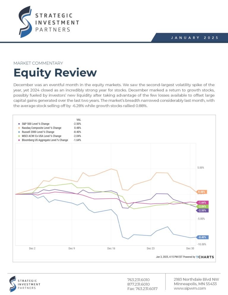 SIP Newsletter - JANUARY 2025