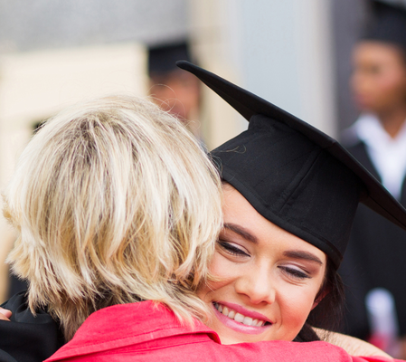 Mom-and-Graduating-Daughter-Hugging