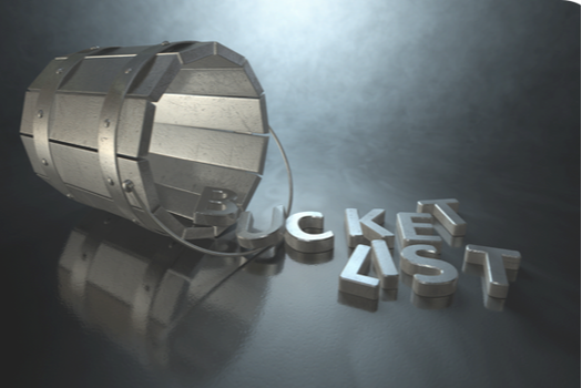 Meeting life's goals, <br/>one bucket at a time
