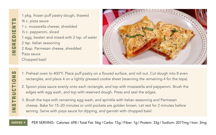 HOMEMADE HOT POCKETS