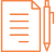 Paper and pen icon