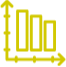 Avoid and Minimize Icon - Graph with bars