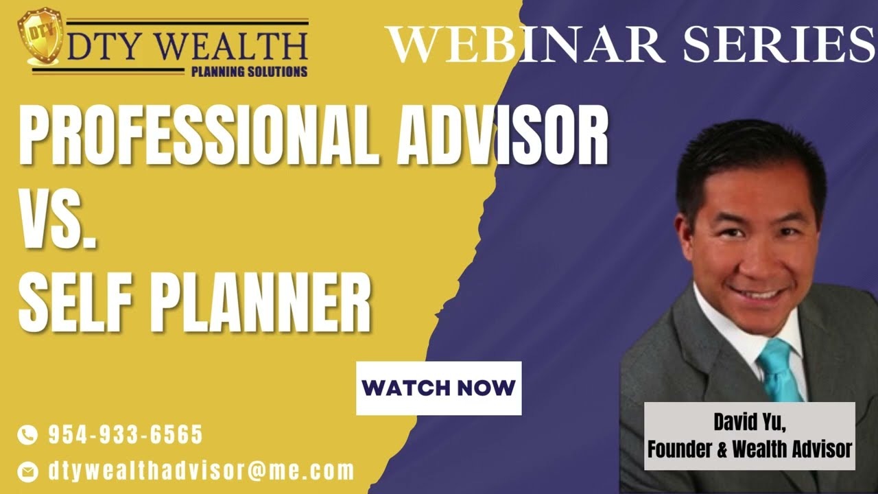 Professional Advisor vs. Self Planner