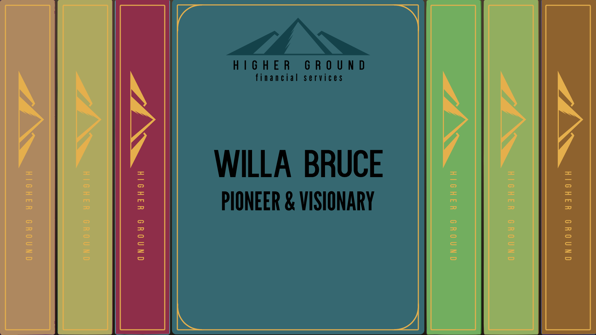 Willa Bruce – Pioneer & Visionary