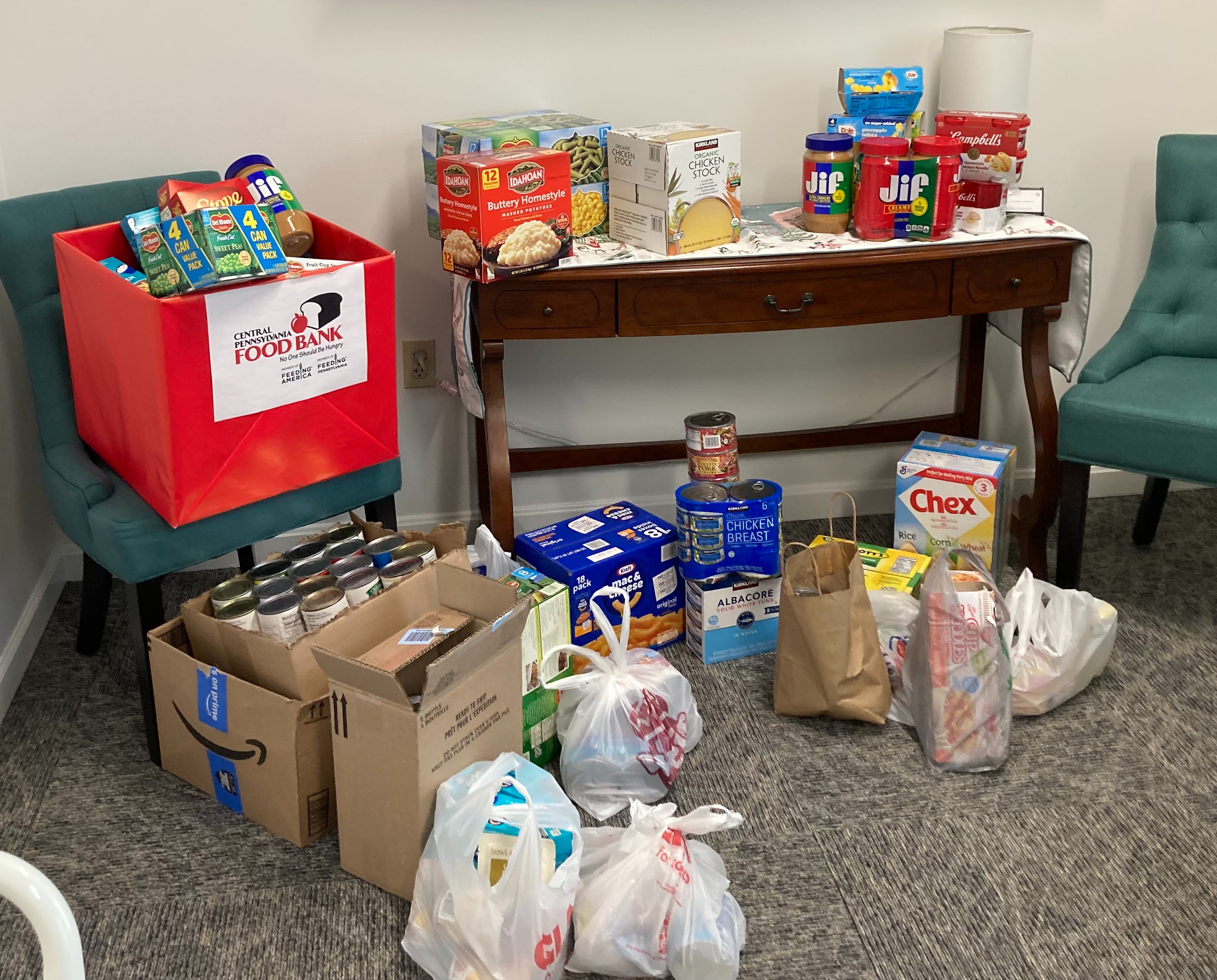 Central PA Food Bank Food Drive