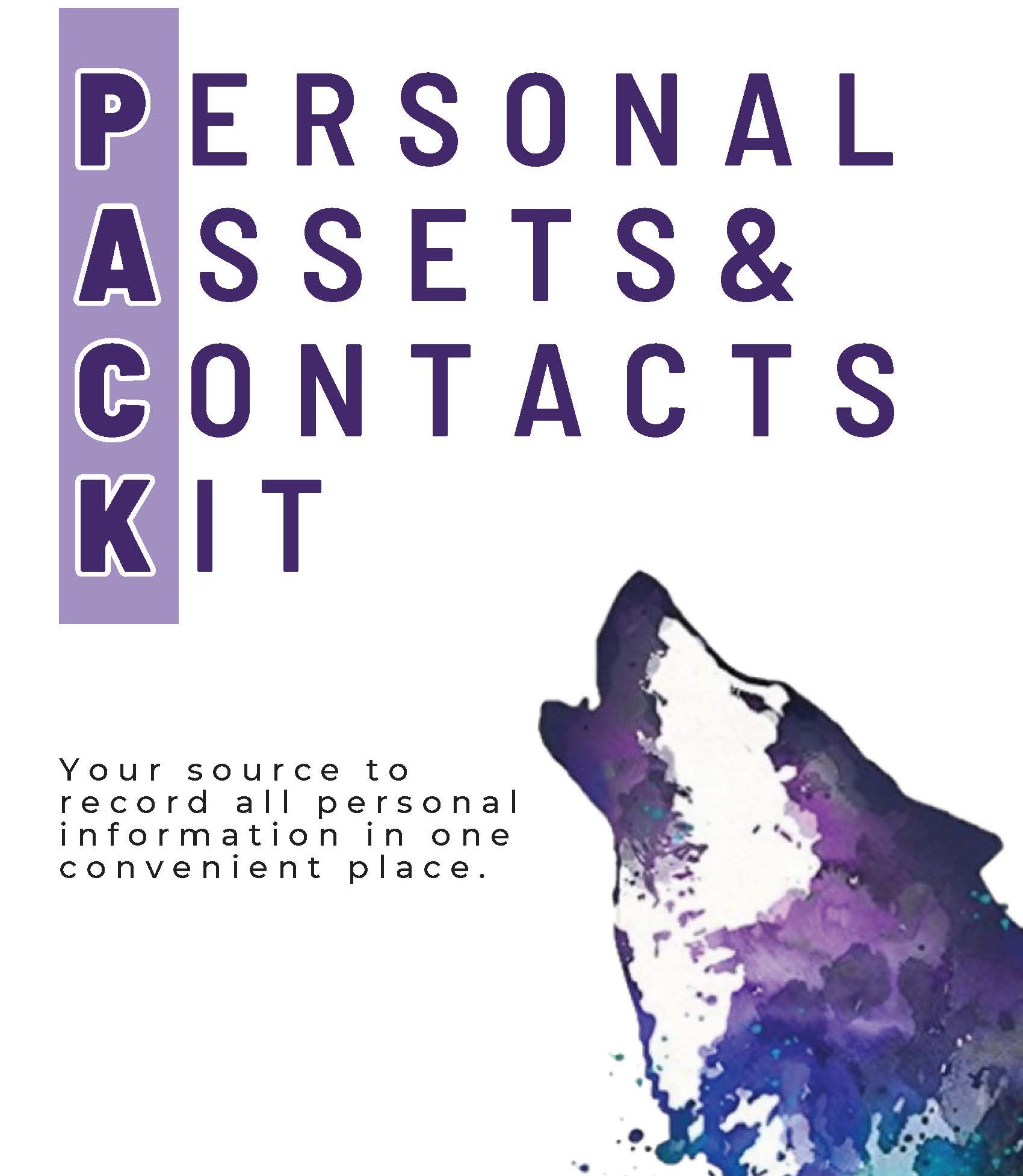 All your vital information in one convenient kit
