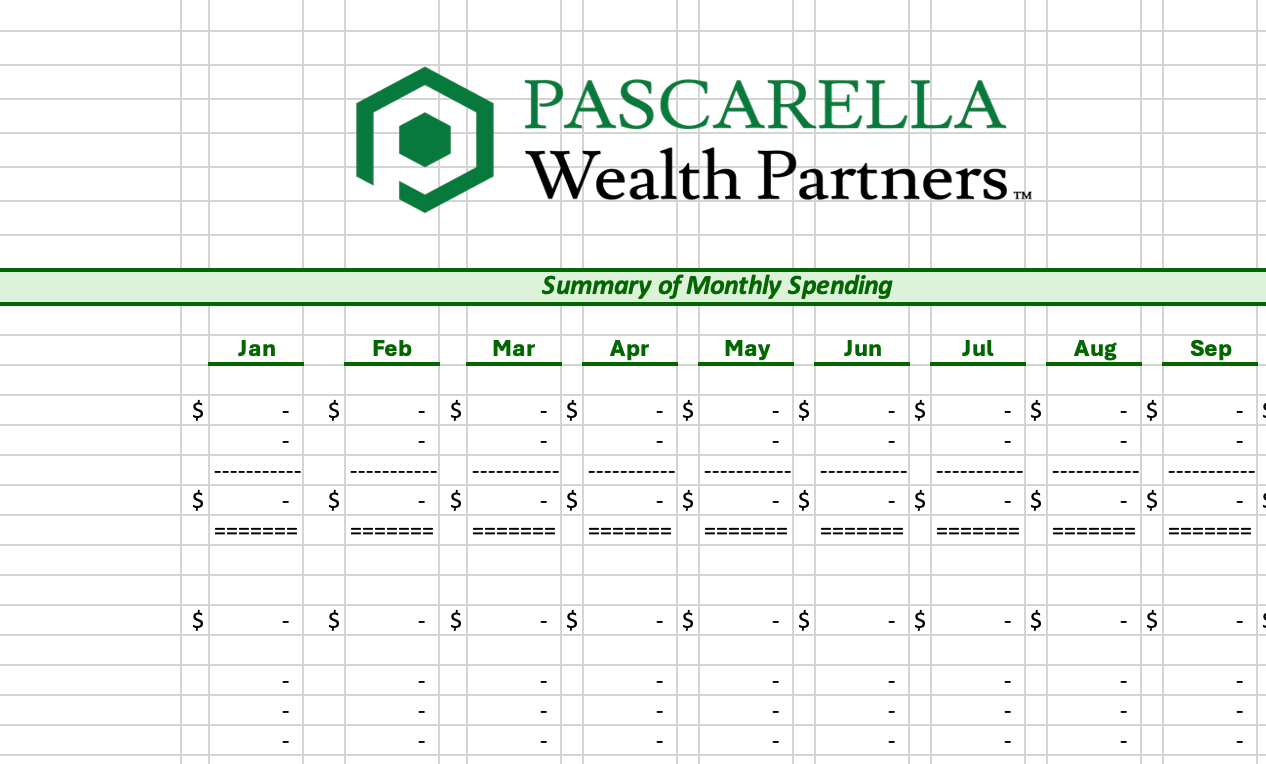 Monthly spending tracker
