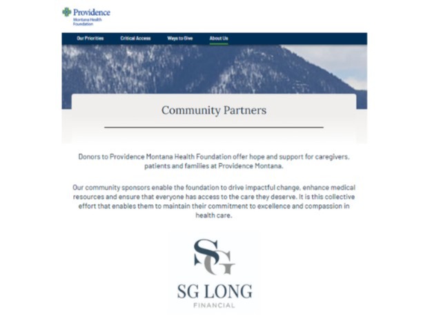 Community partnership with Providence Montana Health Foundation RESOLVE initiative to expand hospital resources in rural communities 