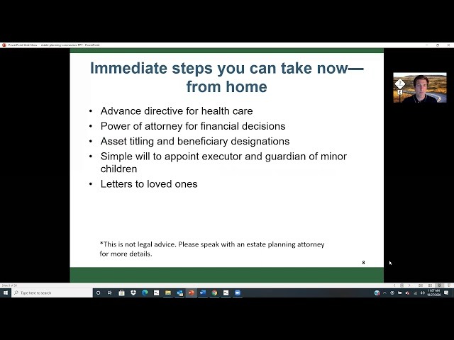 Estate Planning During Time of Coronavirus