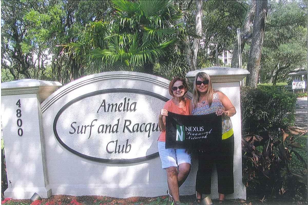 Mary Ann Kassic and Becky