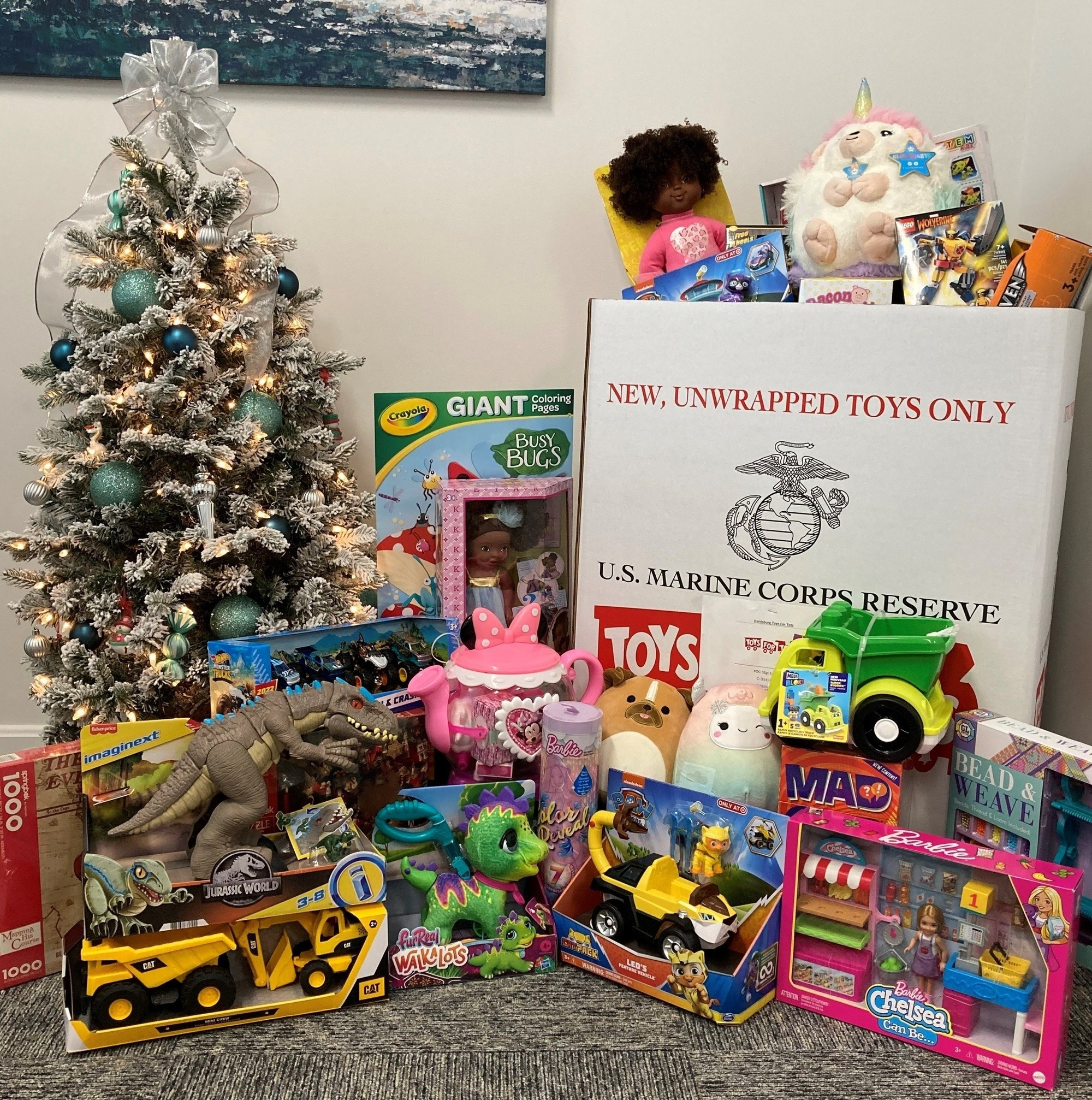 Celebrated the 75th Anniversary of Toys for Tots