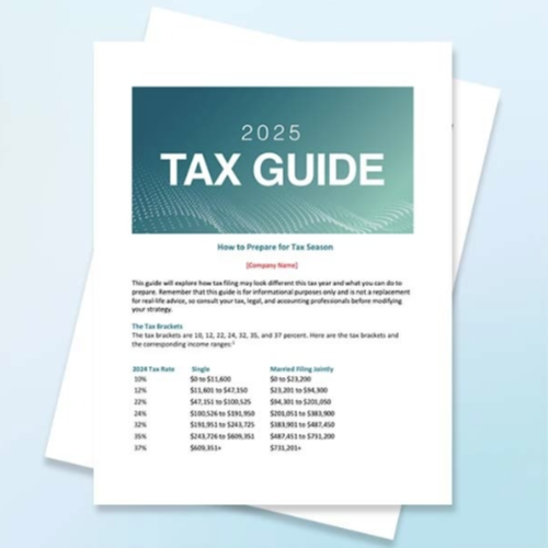 2025 Annual Tax Guide