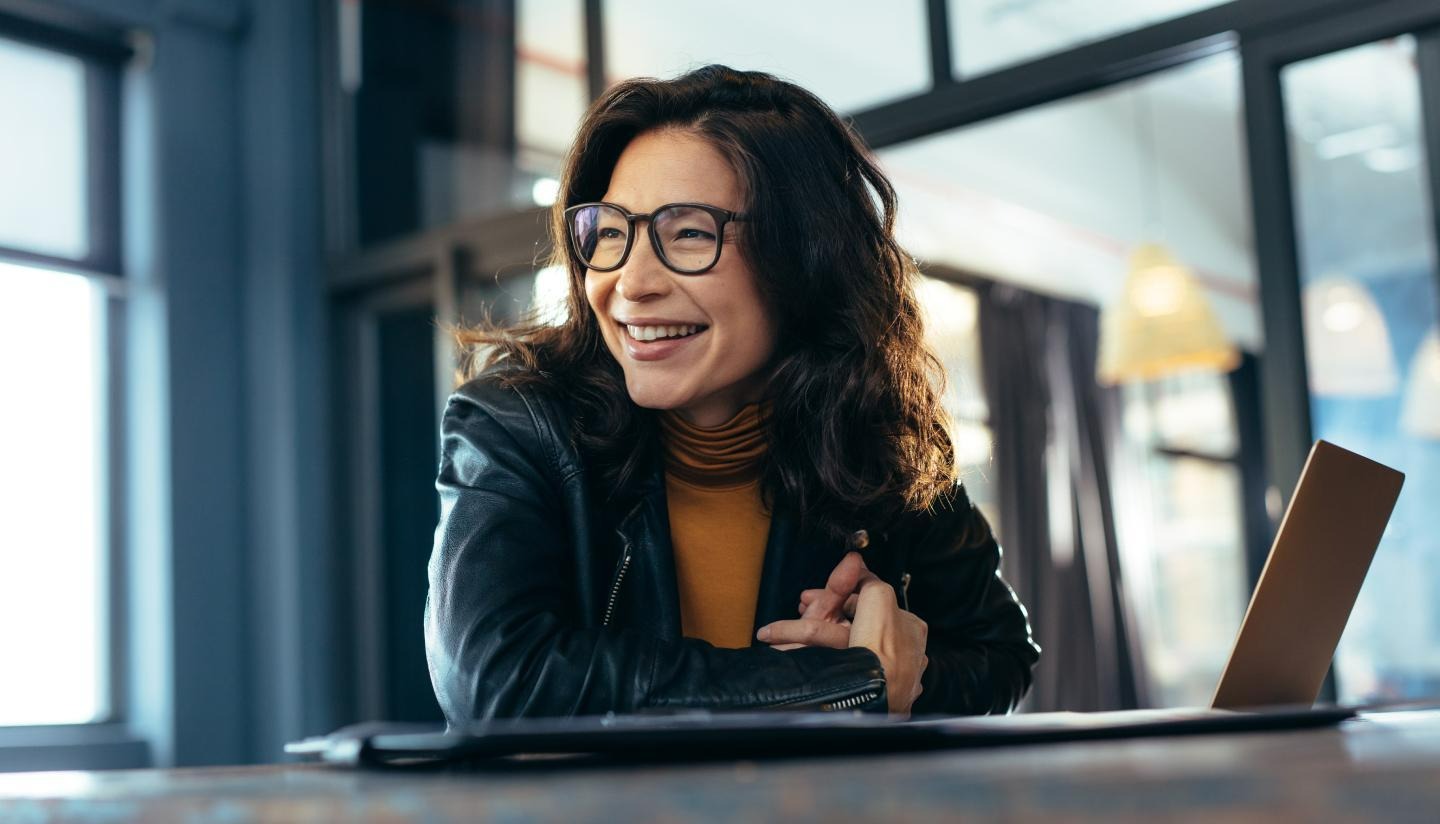 woman in office