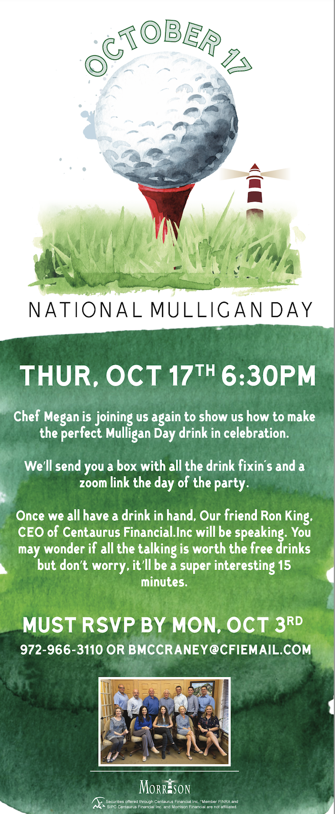 National Mulligan Day