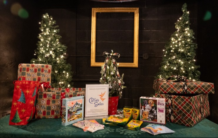 Holiday Client Event at Theatre Harrisburg Partnering with Caitlin’s Smiles