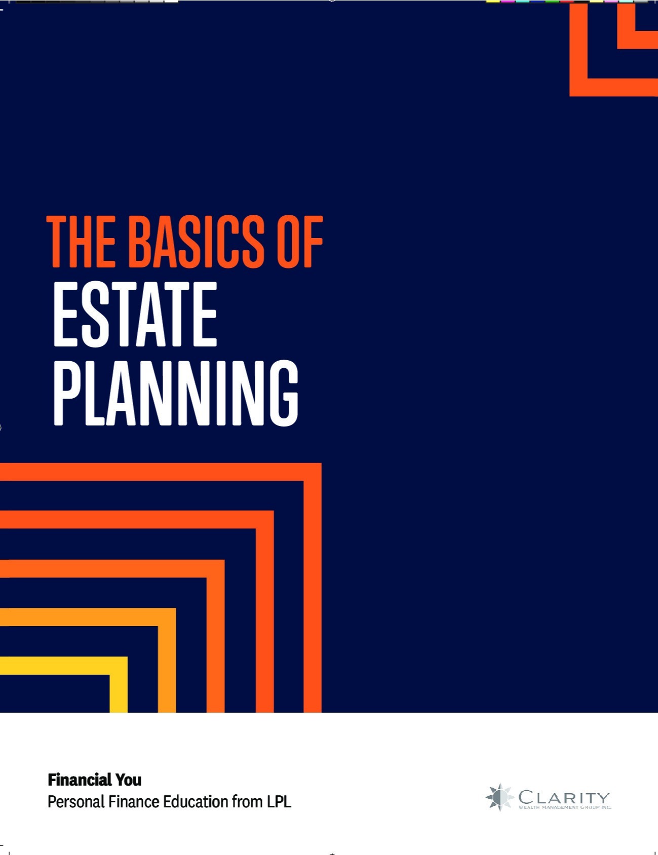 Basics of Estate Planning Brochure