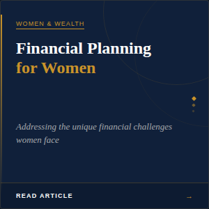 Financial Planning for women