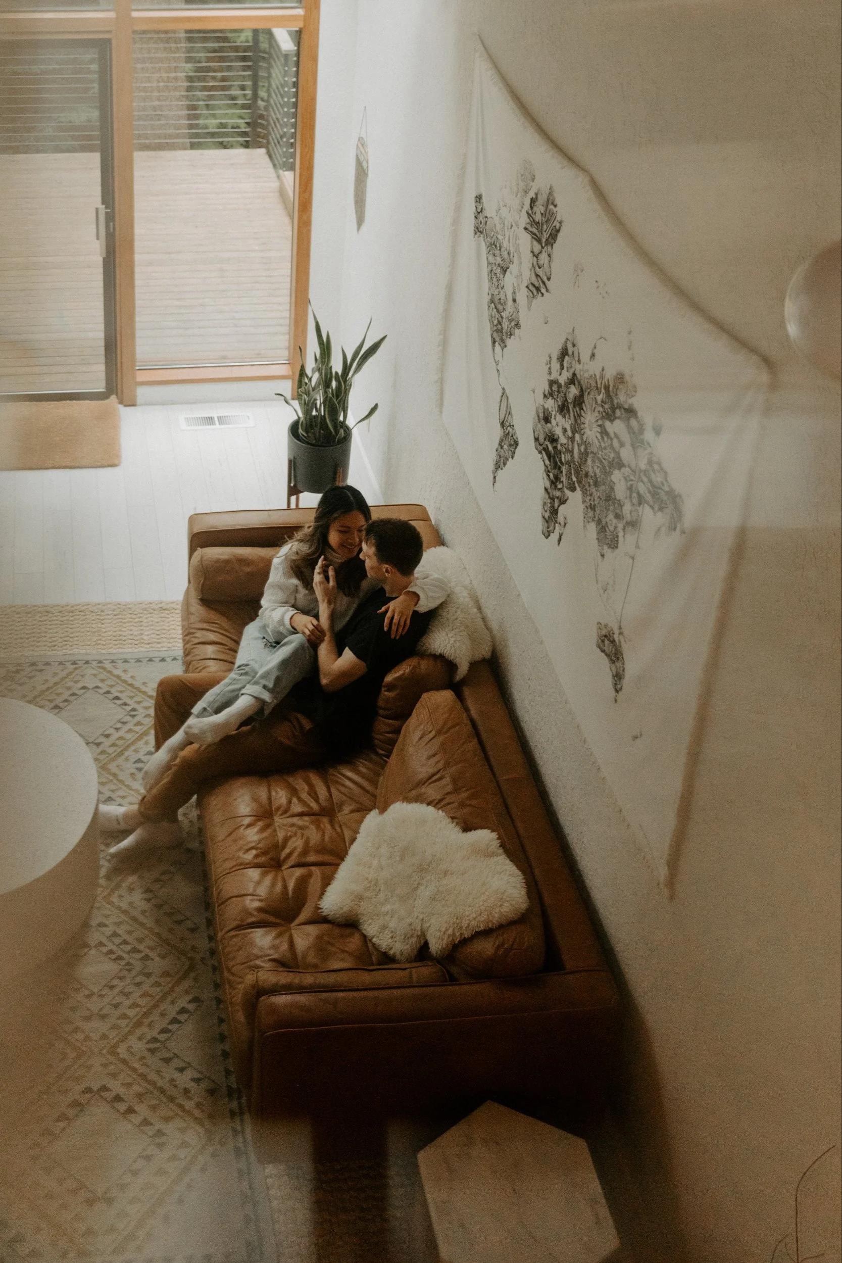 A couple enjoying time together