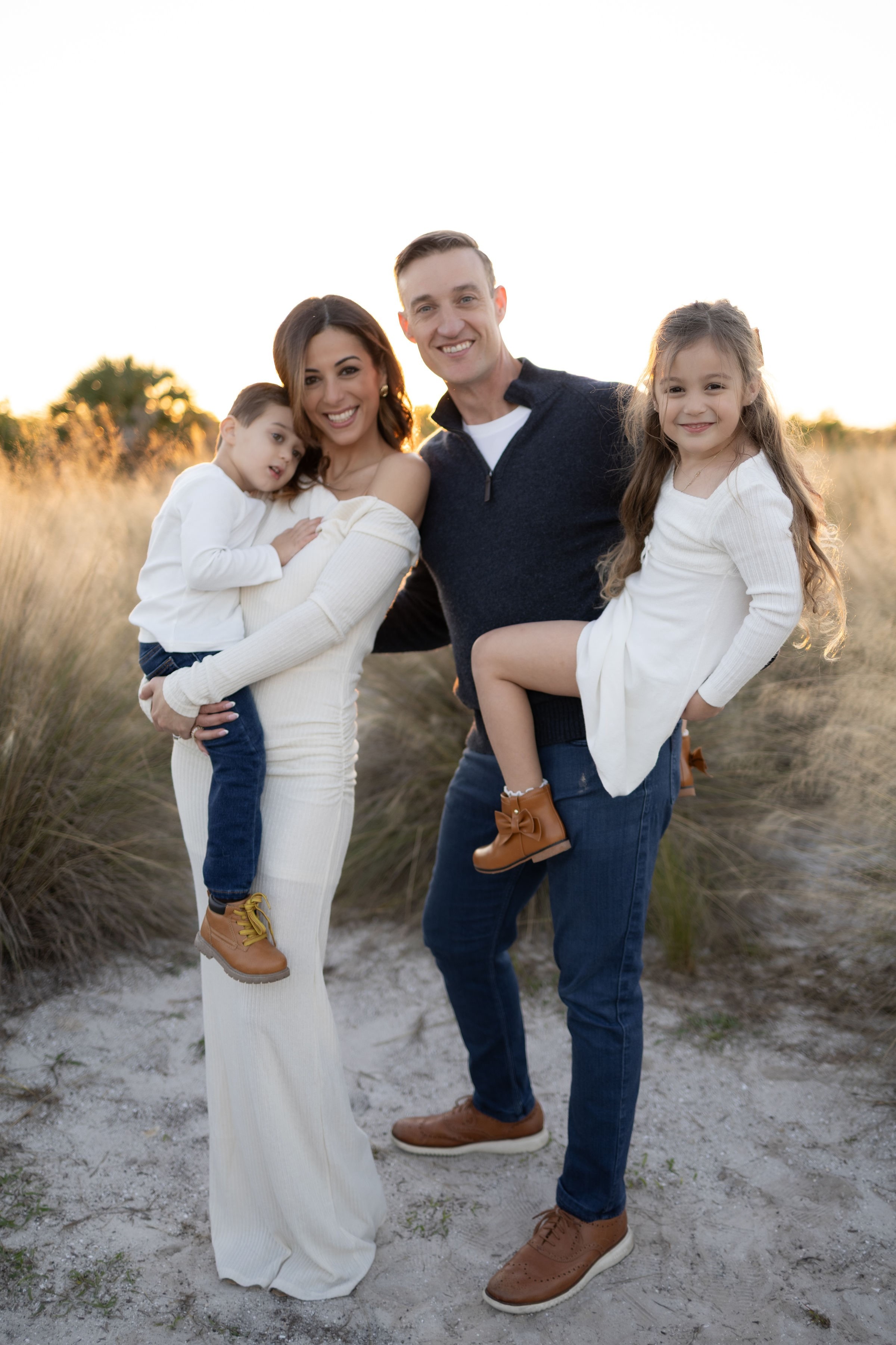 Daniel Sutton with family