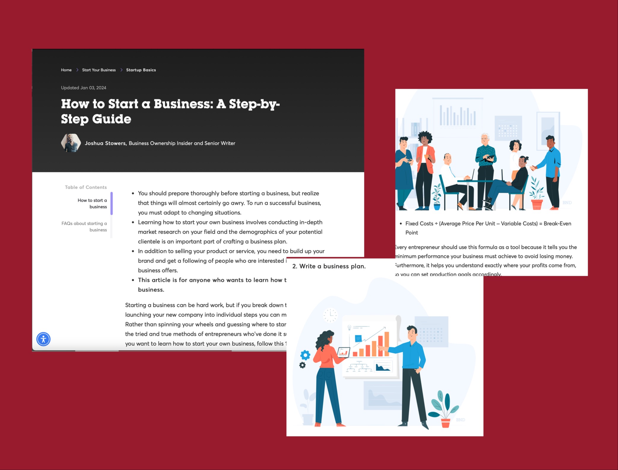 How to Start a Small Business: <br/>A Step-by-Step Guide for 2024.