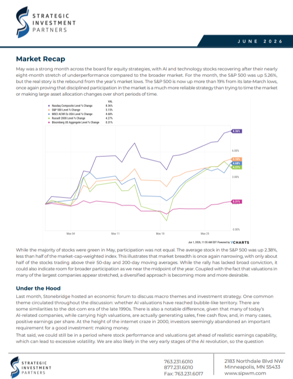SIP Newsletter - June 2026