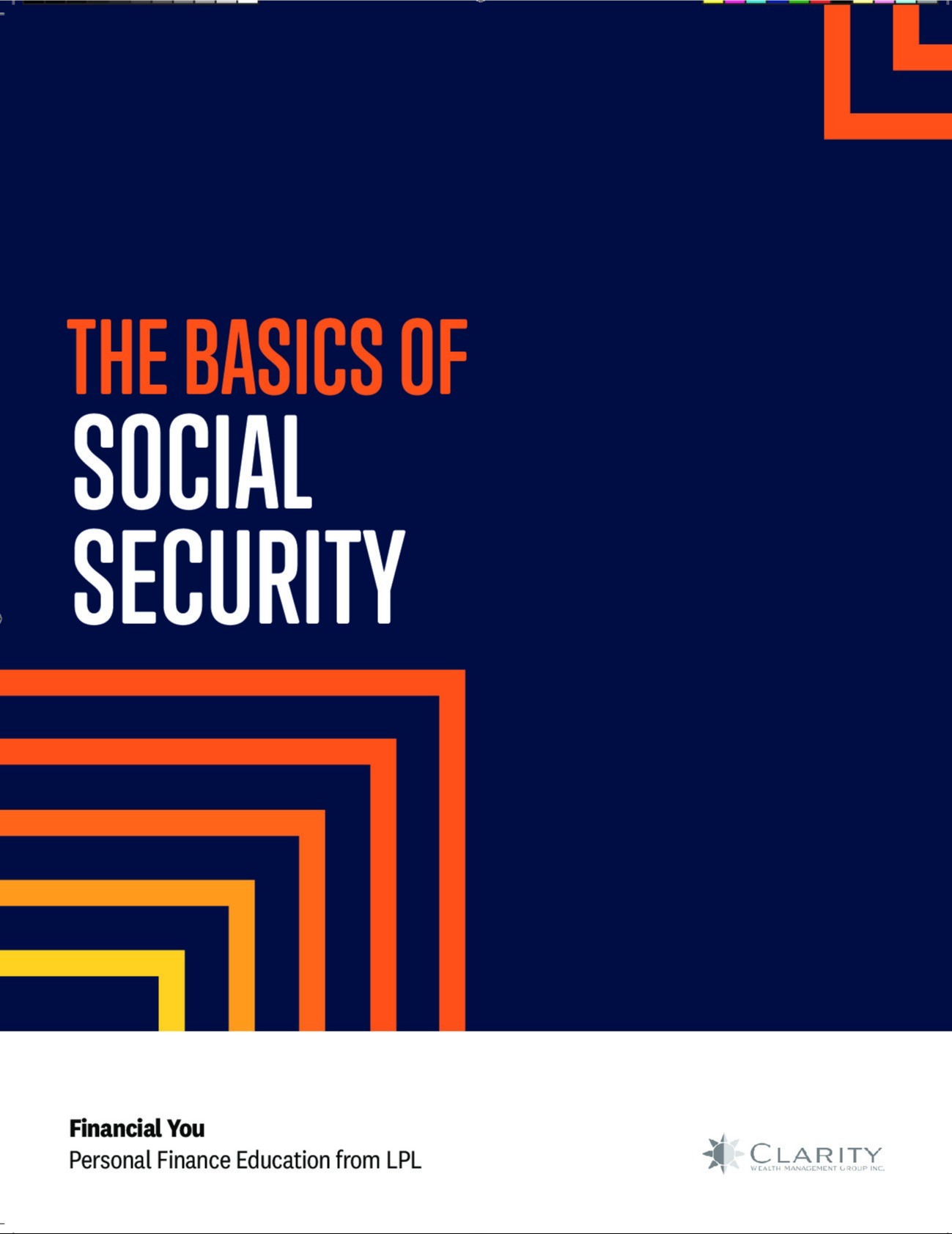 Basics of Social Security Brochure
