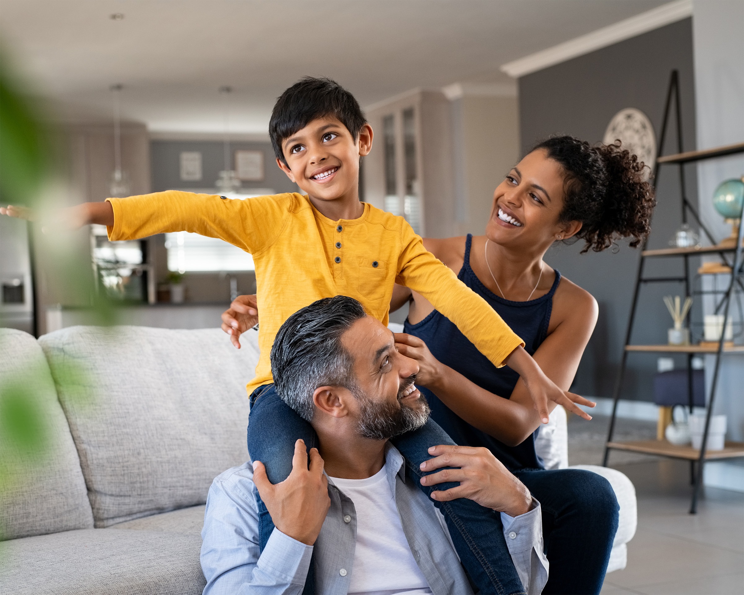 What should be included in a family financial plan?