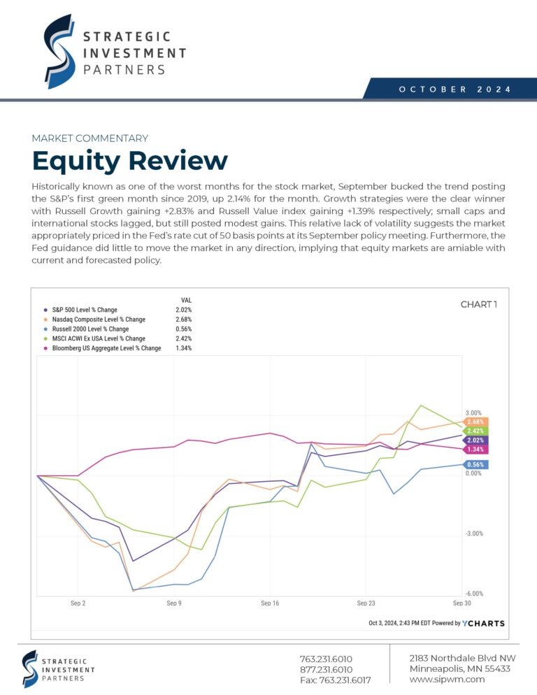 SIP Newsletter - October 2024