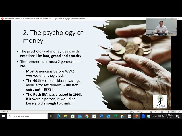 Retirement Class: Part 1