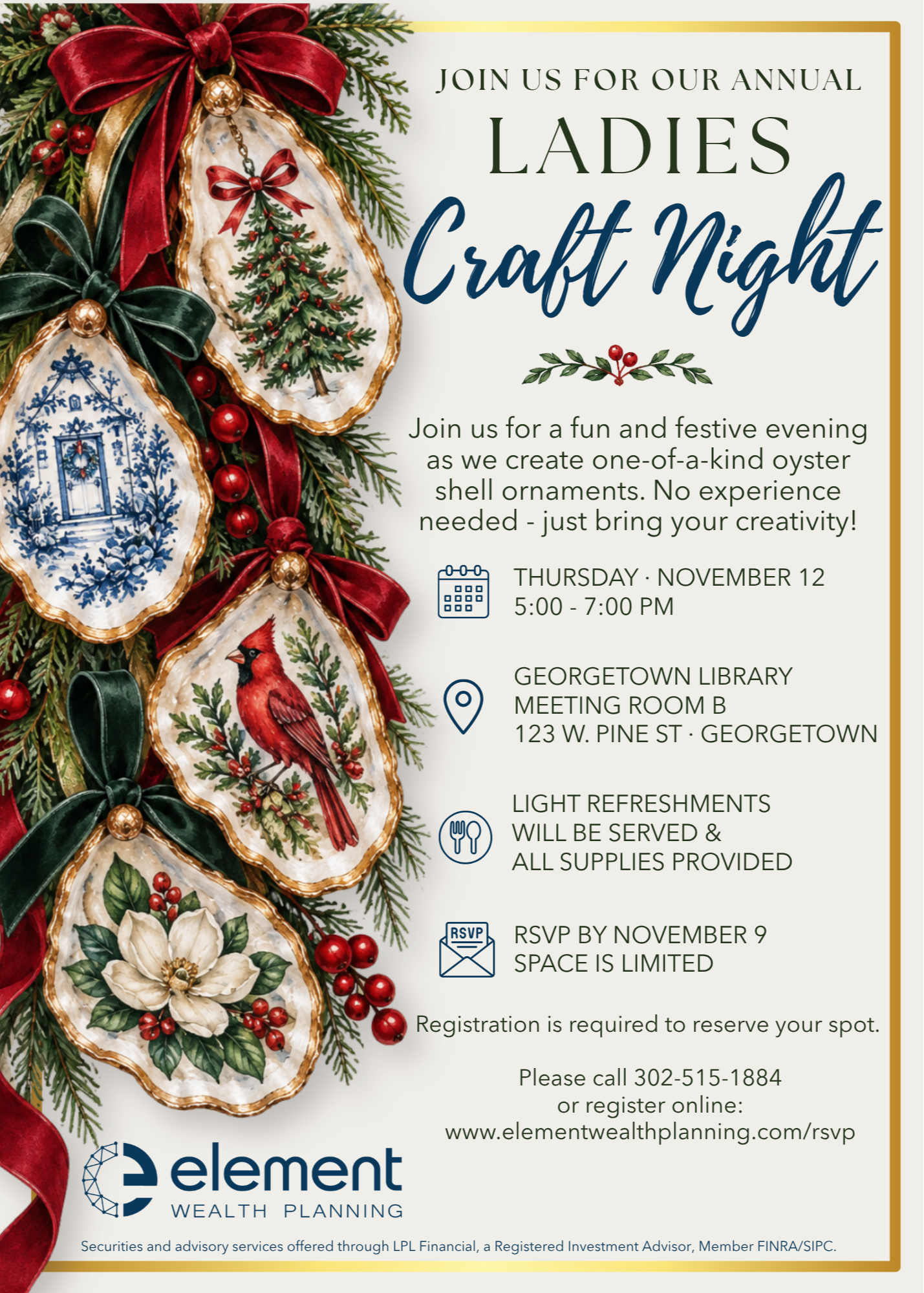 RSVP | Ladies Craft Night