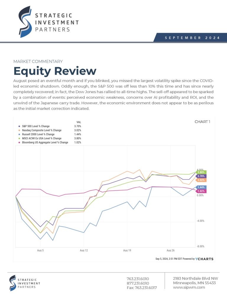 SIP Newsletter - September 2024