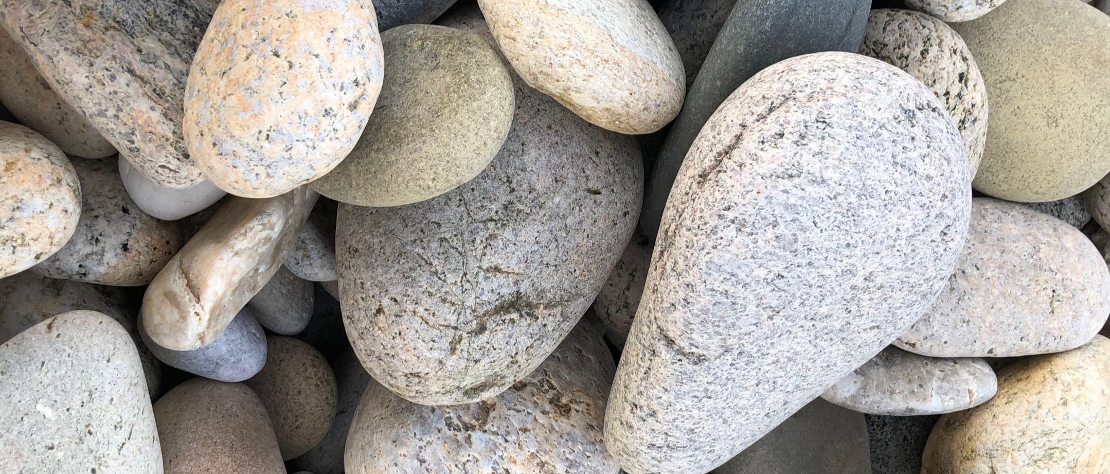 large smooth rocks