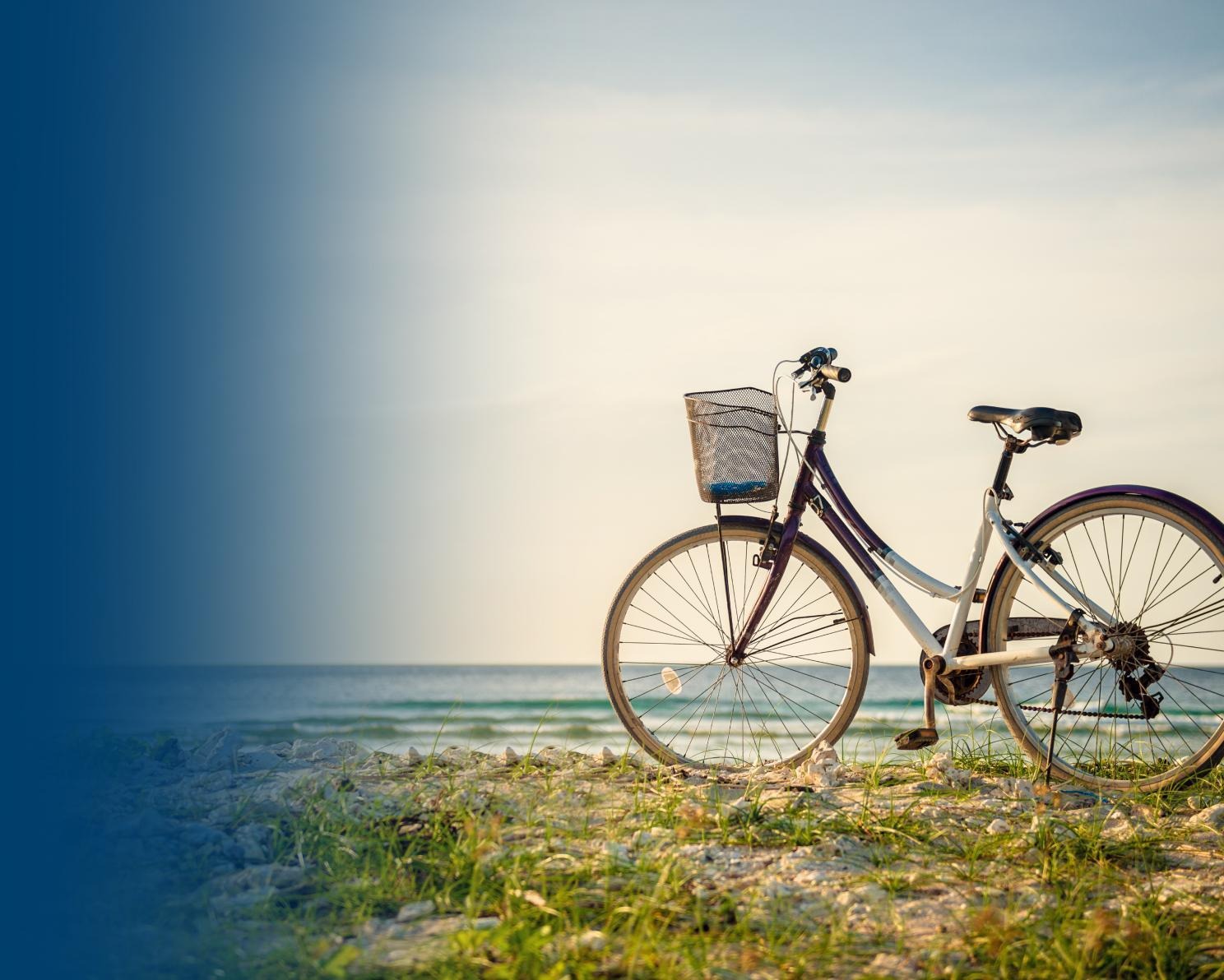 Bicycle on a beach