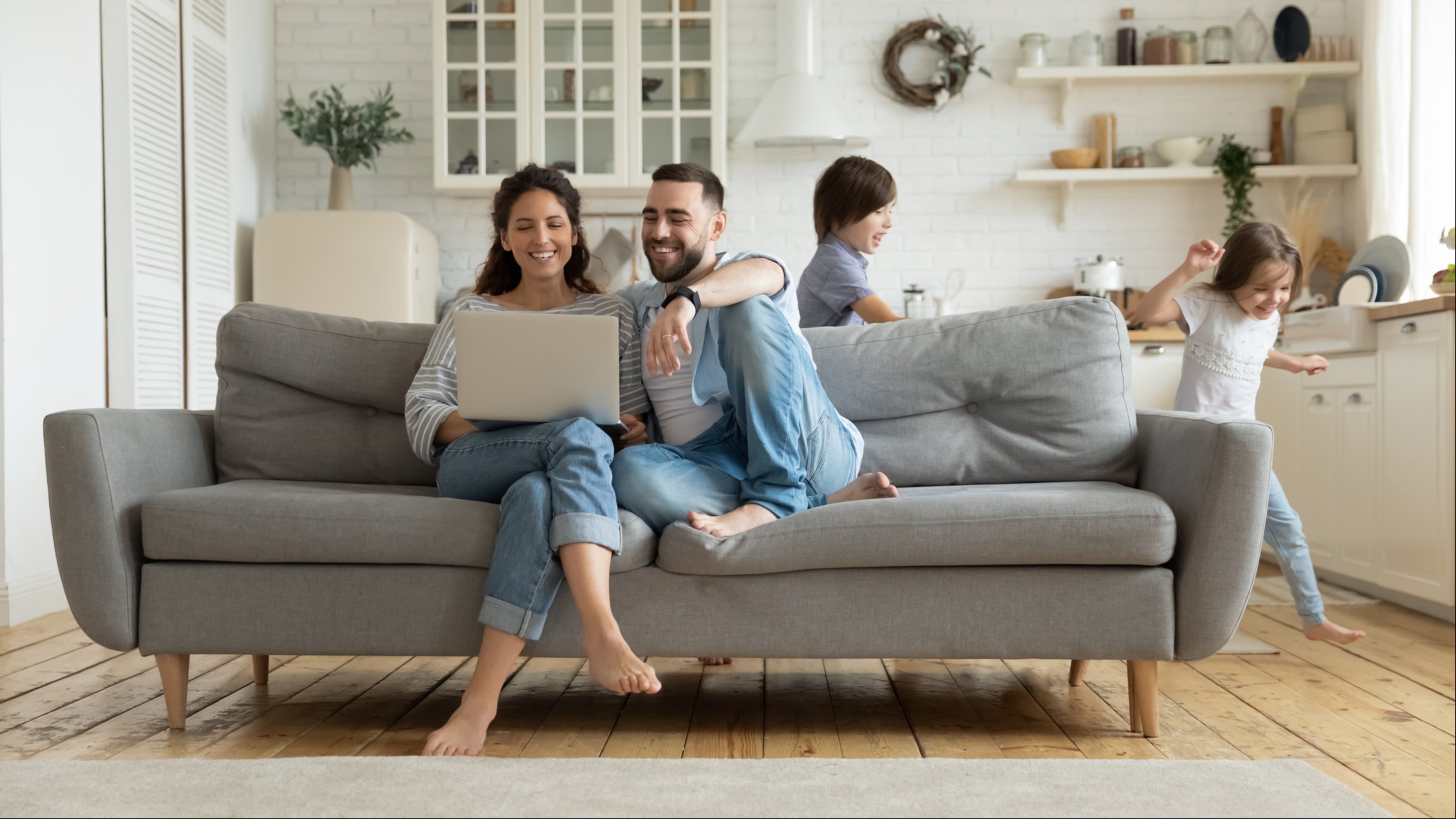 Young families building toward long-term security