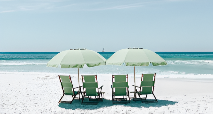 Chairs on a Beach