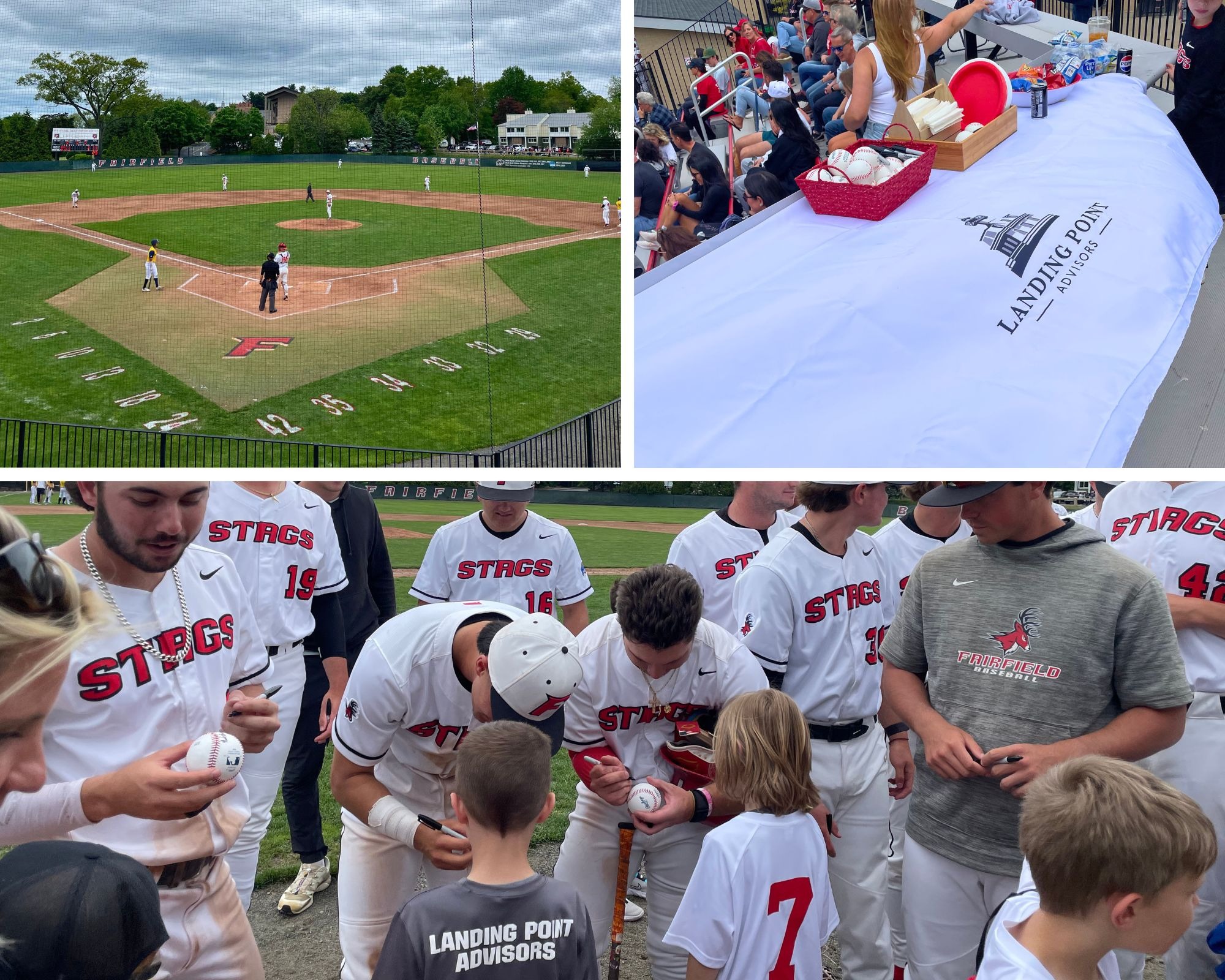 Easton Redding Baseball Day at Fairfield University