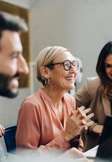 In Office - Mature Woman in a business meeting