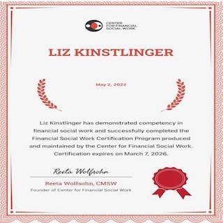 Certified Financial Social Worker