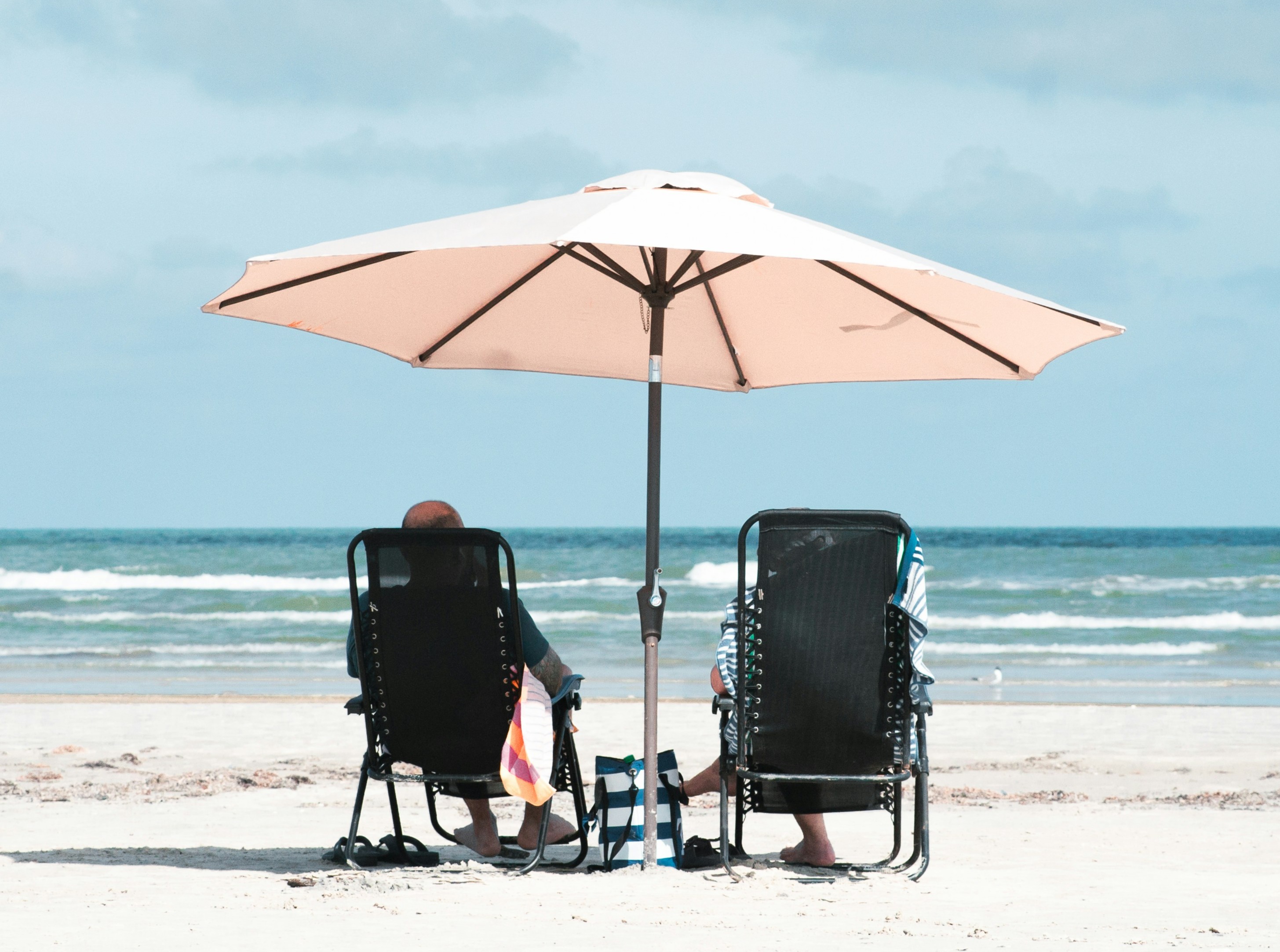 A retired couple enjoying their later years