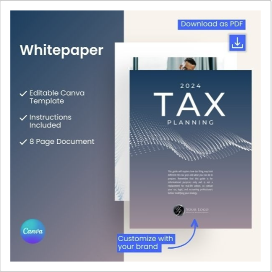 2025 Tax Planning Whitepaper